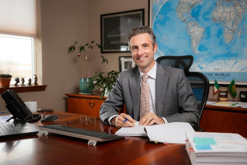 Tri-Cities immigration lawyer Eamonn Roach